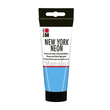 Marabu NEW YORK dekor festék  355 neon kék 100ml Marabu NEW YORK dekor festék  355 neon kék 100ml