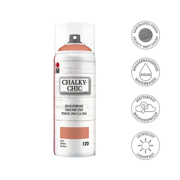 Marabu CHALKY CHIC krétafesték spray 120 spray 120 lazac 400ml Marabu CHALKY CHIC krétafesték spray 120 spray 120 lazac 400ml