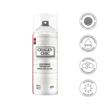 Marabu CHALKY CHIC krétafesték spray 171 havasi gyopár 400ml Marabu CHALKY CHIC krétafesték spray 171 havasi gyopár 400ml