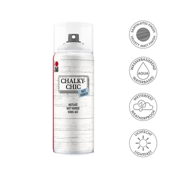 Marabu CHALKY CHIC krétafesték spray 850 matt lakk 400ml Marabu CHALKY CHIC krétafesték spray 850 matt lakk 400ml