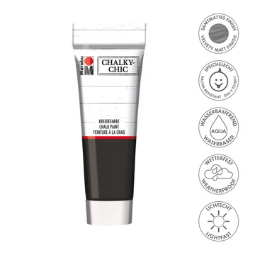 Marabu CHALKY CHIC krétafesték 175 ében 100ml Marabu CHALKY CHIC krétafesték 175 ében 100ml