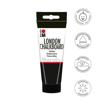Marabu LONDON táblafesték  875 táblafesték fekete 100ml Marabu LONDON táblafesték  875 táblafesték fekete 100ml