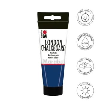 Marabu LONDON táblafesték  990 sötét szürkéskék 100ml Marabu LONDON táblafesték  990 sötét szürkéskék 100ml