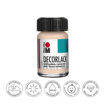 Marabu DECORLACK hobbi akrilfesték 029 testszín 15ml Marabu DECORLACK hobbi akrilfesték 029 testszín 15ml