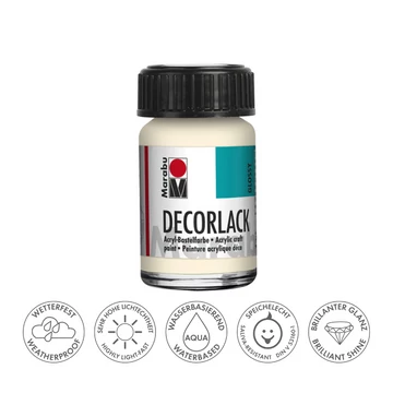 Marabu DECORLACK hobbi akrilfesték 271 csontszín 15ml Marabu DECORLACK hobbi akrilfesték 271 csontszín 15ml