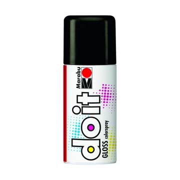 Marabu DO IT akril spray 472 fényes fekete 150ml