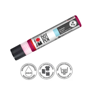Marabu Dot Pen díszítő és pontozó toll 014 magenta 25ml Marabu Dot Pen díszítő és pontozó toll 014 magenta 25ml