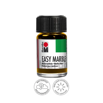 Marabu EASY MARBLE márványozó festék 021 középsárga 15ml Marabu EASY MARBLE márványozó festék 021 középsárga 15ml