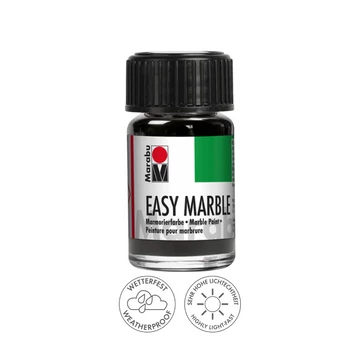 Marabu EASY MARBLE márványozó festék 082 ezüst 15ml Marabu EASY MARBLE márványozó festék 082 ezüst 15ml