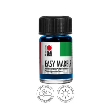 Marabu EASY MARBLE márványozó festék 090 világoskék 15ml Marabu EASY MARBLE márványozó festék 090 világoskék 15ml