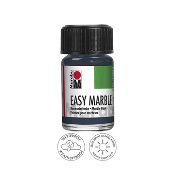 Marabu EASY MARBLE márványozó festék 279 antracit 15ml Marabu EASY MARBLE márványozó festék 279 antracit 15ml