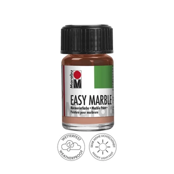 Marabu EASY MARBLE márványozó festék 734 vörös arany 15ml Marabu EASY MARBLE márványozó festék 734 vörös arany 15ml