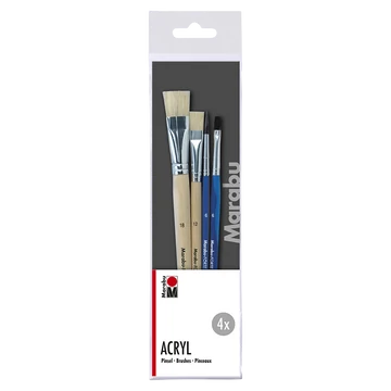 Marabu ACRYL akril ecsetkészlet 4db