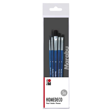 Marabu HOMEDECO dekor ecsetkészlet 5db Marabu HOMEDECO dekor ecsetkészlet 5db
