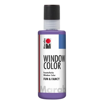 Marabu WINDOW COLOR (Fun&Fancy) matrica festék 007 levendula 80ml Marabu WINDOW COLOR (Fun&Fancy) matrica festék 007 levendula 80ml