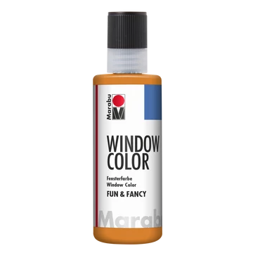 Marabu WINDOW COLOR (Fun&Fancy) matrica festék 013 narancs 80ml Marabu WINDOW COLOR (Fun&Fancy) matrica festék 013 narancs 80ml