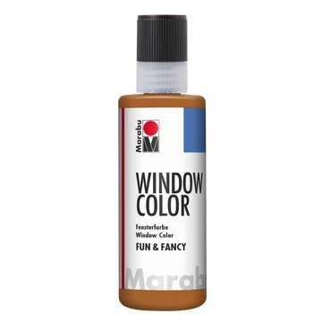 Marabu WINDOW COLOR (Fun&Fancy) matrica festék 047 világos barna 80ml Marabu WINDOW COLOR (Fun&Fancy) matrica festék 047 világos barna 80ml