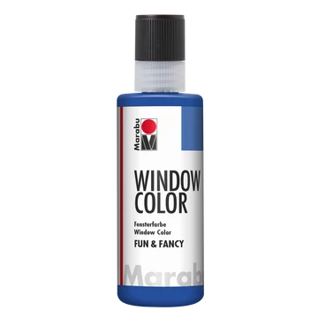 Marabu WINDOW COLOR (Fun&Fancy) matrica festék 055 ultramarin 80ml Marabu WINDOW COLOR (Fun&Fancy) matrica festék 055 ultramarin 80ml