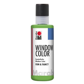 Marabu WINDOW COLOR (Fun&Fancy) matrica festék 062 világos zöld 80ml Marabu WINDOW COLOR (Fun&Fancy) matrica festék 062 világos zöld 80ml