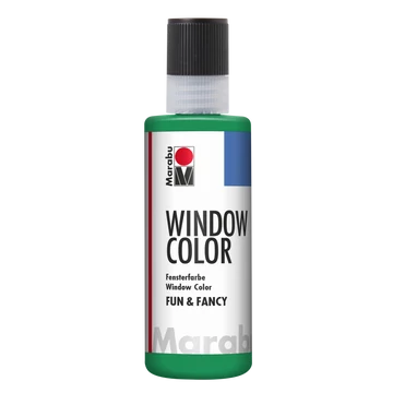 Marabu WINDOW COLOR (Fun&Fancy) matrica festék 067 telt zöld 80ml