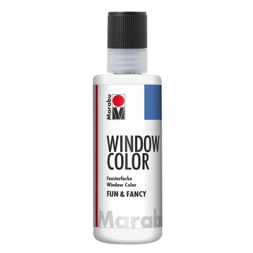 Marabu WINDOW COLOR (Fun&Fancy) matrica festék 070 fehér 80ml