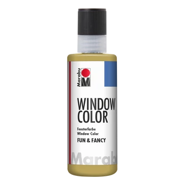 Marabu WINDOW COLOR (Fun&Fancy) matrica festék 183 arany 80ml Marabu WINDOW COLOR (Fun&Fancy) matrica festék 183 arany 80ml