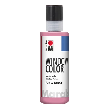 Marabu WINDOW COLOR (Fun&Fancy) matrica festék 236 halvány rózsaszín 80ml Marabu WINDOW COLOR (Fun&Fancy) matrica festék 236 halvány rózsaszín 80ml