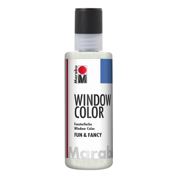Marabu WINDOW COLOR (Fun&Fancy) matrica festék 582 csillogó ezüst 80ml Marabu WINDOW COLOR (Fun&Fancy) matrica festék 582 csillogó ezüst 80ml