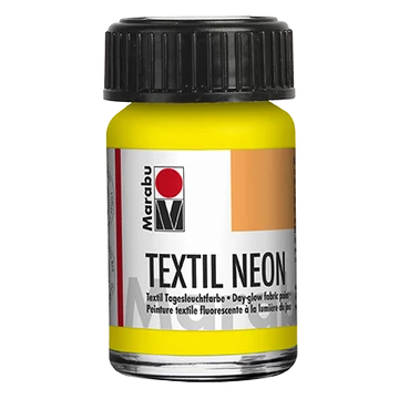 Marabu TEXTIL NEON textilfesték 321 neon sárga 15ml Marabu TEXTIL NEON textilfesték 321 neon sárga 15ml