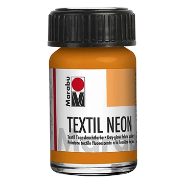 Marabu TEXTIL NEON textilfesték 324 neon narancs 15ml