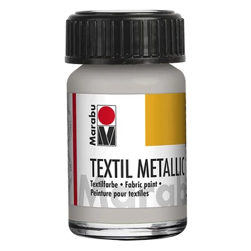Marabu TEXTIL textilfesték 782 metálfényű ezüst 15ml Marabu TEXTIL textilfesték 782 metálfényű ezüst 15ml