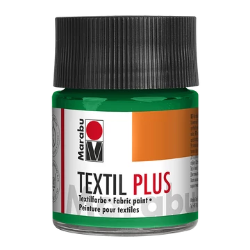 Marabu TEXTIL PLUS textilfesték sötét anyagra 015 francia zöld 50ml