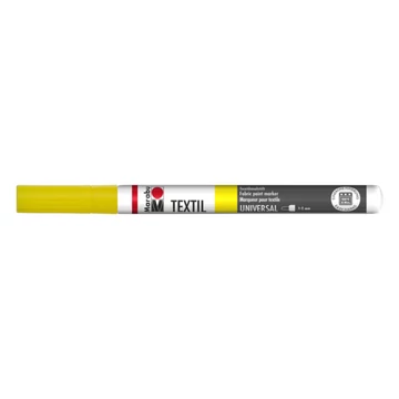 Marabu TEXTIL filctoll 1-2mm 020 citromsárga Marabu TEXTIL filctoll 1-2mm 020 citromsárga
