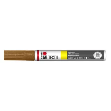 Marabu TEXTIL filctoll 3mm 546 glitter barna Marabu TEXTIL filctoll 3mm 546 glitter barna