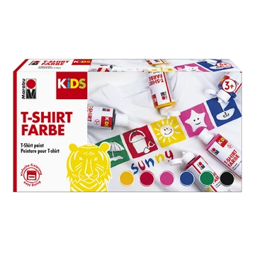 Marabu TEXTIL textilfesték gyerekeknek  6*80ml