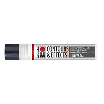 Marabu CONTOURS AND EFFECTS selyemkontúr és effekt festék 100 színtelen 25ml Marabu CONTOURS AND EFFECTS selyemkontúr és effekt festék 100 színtelen 25ml