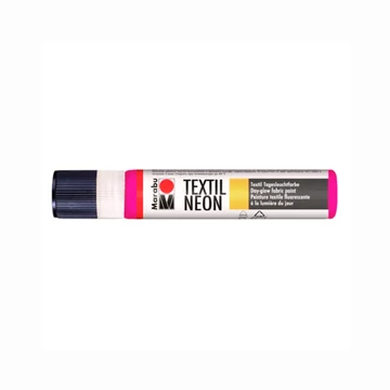 Marabu TEXTIL LINER NEON textilfesték kontúrozó 334 neon rózsaszín 25ml Marabu TEXTIL LINER NEON textilfesték kontúrozó 334 neon rózsaszín 25ml