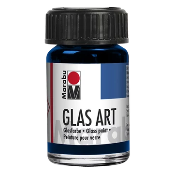 Marabu GLASART oldószeres üvegfesték 455 sötétkék 15ml Marabu GLASART oldószeres üvegfesték 455 sötétkék 15ml