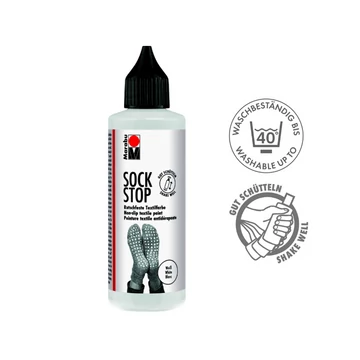 Marabu ZOKNI STOP csúszásgátló festék 070 fehér 90ml Marabu ZOKNI STOP csúszásgátló festék 070 fehér 90ml