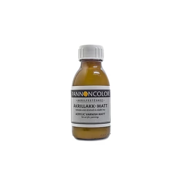Pannoncolor akrillakk matt 100 ml – vízbázisú védőlakk matt felületű akrilfestményekhez Pannoncolor akrillakk matt 100 ml – vízbázisú védőlakk matt felületű akrilfestményekhez