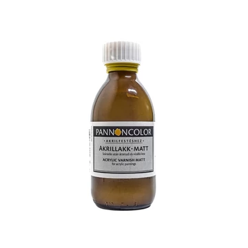 Pannoncolor akrillakk matt 200 ml – vízbázisú védőlakk matt felületű akrilfestményekhez Pannoncolor akrillakk matt 200 ml – vízbázisú védőlakk matt felületű akrilfestményekhez