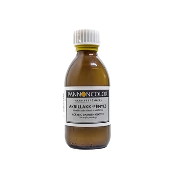 Pannoncolor akrillakk fényes 200 ml – vízbázisú védőlakk akrilfestményekhez, magas fényű felülettel Pannoncolor akrillakk fényes 200 ml – vízbázisú védőlakk akrilfestményekhez, magas fényű felülettel