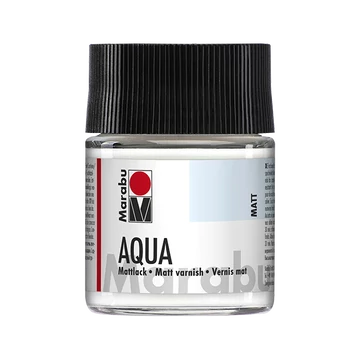 Marabu AQUA VARNISH MATT lakk 50 ml – vízbázisú, matt védőlakk kreatív és művészi munkákhoz Marabu AQUA VARNISH MATT lakk 50 ml – vízbázisú, matt védőlakk kreatív és művészi munkákhoz