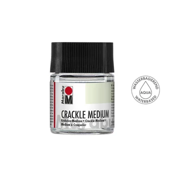 Marabu CRACKLE MEDIUM repesztőlakk 50 ml – antik hatású repedező lakk kreatív technikákhoz Marabu CRACKLE MEDIUM repesztőlakk 50 ml – antik hatású repedező lakk kreatív technikákhoz