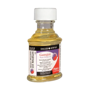 Daler-Rowney GEORGIAN WATER MIXABLE OIL médium 75ml Daler-Rowney GEORGIAN WATER MIXABLE OIL médium 75ml