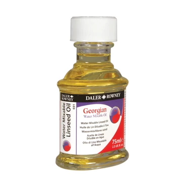 Daler-Rowney GEORGIAN WATER MIXABLE OIL lenolaj 75ml Daler-Rowney GEORGIAN WATER MIXABLE OIL lenolaj 75ml