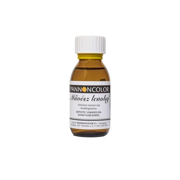 Pannoncolor lenolaj 30 ml – természetes festőszer olajfesték hígításához és fényesítéséhez Pannoncolor lenolaj 30 ml – természetes festőszer olajfesték hígításához és fényesítéséhez