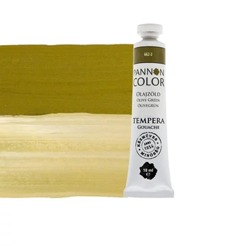 Pannoncolor tempera, gouache típusú festék 662-2 olajzöld 18ml – élénk színű, vízbázisú festék kreatív felhasználásra Pannoncolor tempera, gouache típusú festék 662-2 olajzöld 18ml – élénk színű, vízbázisú festék kreatív felhasználásra