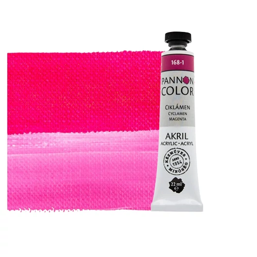 Pannoncolor  akrilfesték 168-1 ciklámen/magenta 22ml