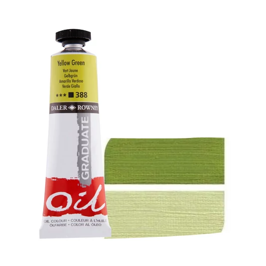 Daler-Rowney GRADUATE olajfesték 388 sárgás zöld 38ml